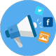 social media marketing icon